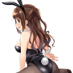 This is a pixiv picture whose title is バニー卯月.