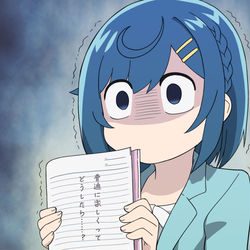 This is a pixiv picture whose title is ここねちゃんは、コミュ症です。.