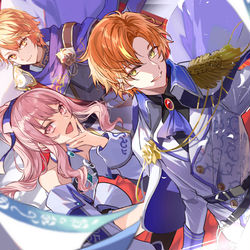 This is a pixiv picture whose title is ナイツ・オブ・ホワイト.