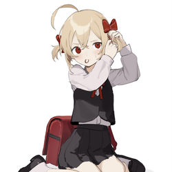 This is a pixiv picture whose title is ルーミア.