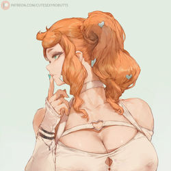 This is a pixiv picture whose title is sonia's hearts -- ソニア(ポケモン).
