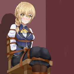 This is a pixiv picture whose title is 哥布林杀手柜台小姐.