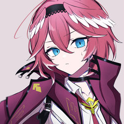 This is a pixiv picture whose title is 鷹嶺ルイ.