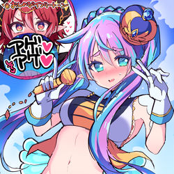This is a pixiv picture whose title is 復刻おわちゃった….