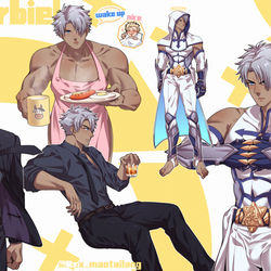 This is a pixiv picture whose title is Barbiel.