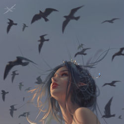 This is a pixiv picture whose title is Destination.