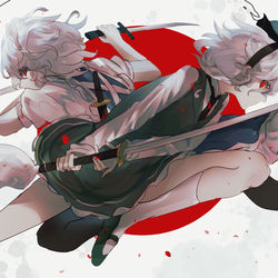 This is a pixiv picture whose title is THERE WILL BE BLOOD SHED.
