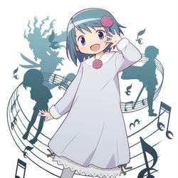 This is a pixiv picture whose title is 幼少期のさやかちゃん.