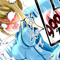 This is a pixiv picture whose title is ゼロサム　ハイキック.