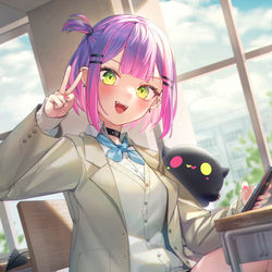 This is a pixiv picture whose title is トワ様.