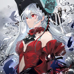 This is a pixiv picture whose title is Skadi.