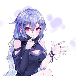 This is a pixiv picture whose title is ニアの刻印.