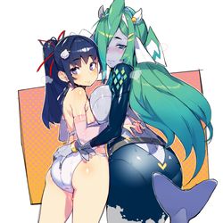 This is a pixiv picture whose title is 凍京ネクロ2.5周年記念.