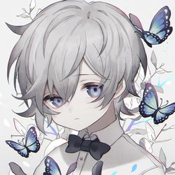This is a pixiv picture whose title is 羽化.