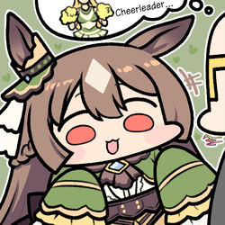 This is a pixiv picture whose title is サトノダイヤモンド.