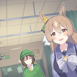 This is a pixiv picture whose title is 落ち着いて聞いてください.