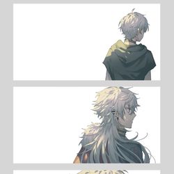 This is a pixiv picture whose title is 葛葉4周年.
