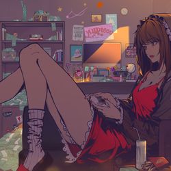 This is a pixiv picture whose title is 💰 GAME,BUT CASH ONLY 🎮.