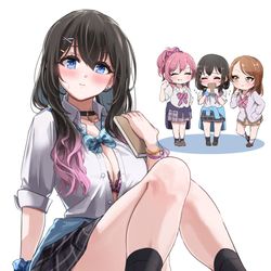 This is a pixiv picture whose title is ギャルふみふみ.