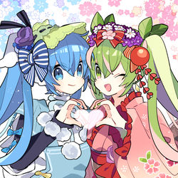This is a pixiv picture whose title is ♥.