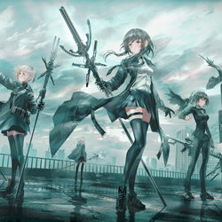This is a pixiv picture whose title is 初個展「ReSURGUM」.