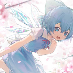 This is a pixiv picture whose title is チルノ.