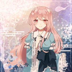 This is a pixiv picture whose title is 🌸.