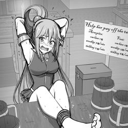 This is a pixiv picture whose title is アクア.