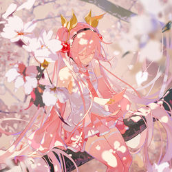 This is a pixiv picture whose title is 春よ.