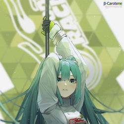 This is a pixiv picture whose title is 初音ミク.
