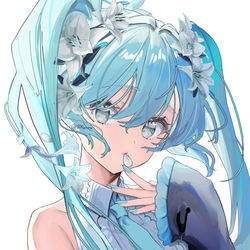 This is a pixiv picture whose title is ミクの日2022！.