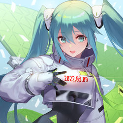 This is a pixiv picture whose title is レーシング2022.