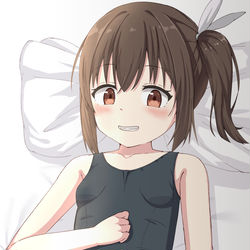 This is a pixiv picture whose title is 保健室で先生を誘惑するmsgk.