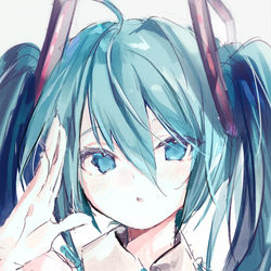 This is a pixiv picture whose title is ミク.