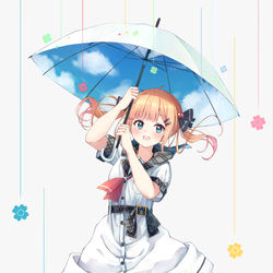 This is a pixiv picture whose title is Lucky Rain🍀.