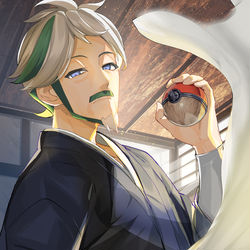 This is a pixiv picture whose title is ムベさん.