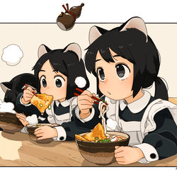 This is a pixiv picture whose title is きつね.
