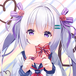 This is a pixiv picture whose title is 美少女的告白.
