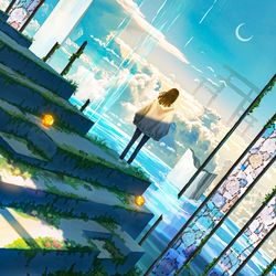 This is a pixiv picture whose title is 想造-弐-.