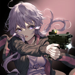 This is a pixiv picture whose title is ハンドガンゆかりさん.