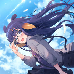 This is a pixiv picture whose title is 元気伊那.