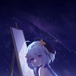 This is a pixiv picture whose title is 繁星.