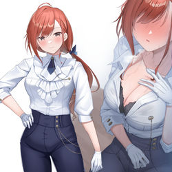 This is a pixiv picture whose title is おはよう.