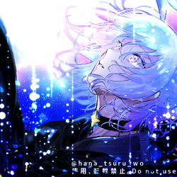 This is a pixiv picture whose title is 【skeb】星を見上げる.