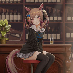 This is a pixiv picture whose title is 闇黒·地雷系·スマートファルコン.