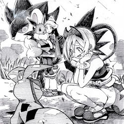 This is a pixiv picture whose title is PKMN legends log.