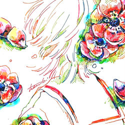 This is a pixiv picture whose title is 「そんなのずるい」.