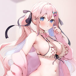 This is a pixiv picture whose title is 勝負下着🎀.