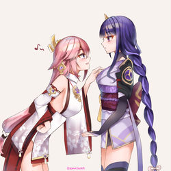 This is a pixiv picture whose title is eimiko.