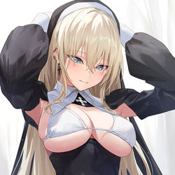 This is a pixiv picture whose title is シスター.
